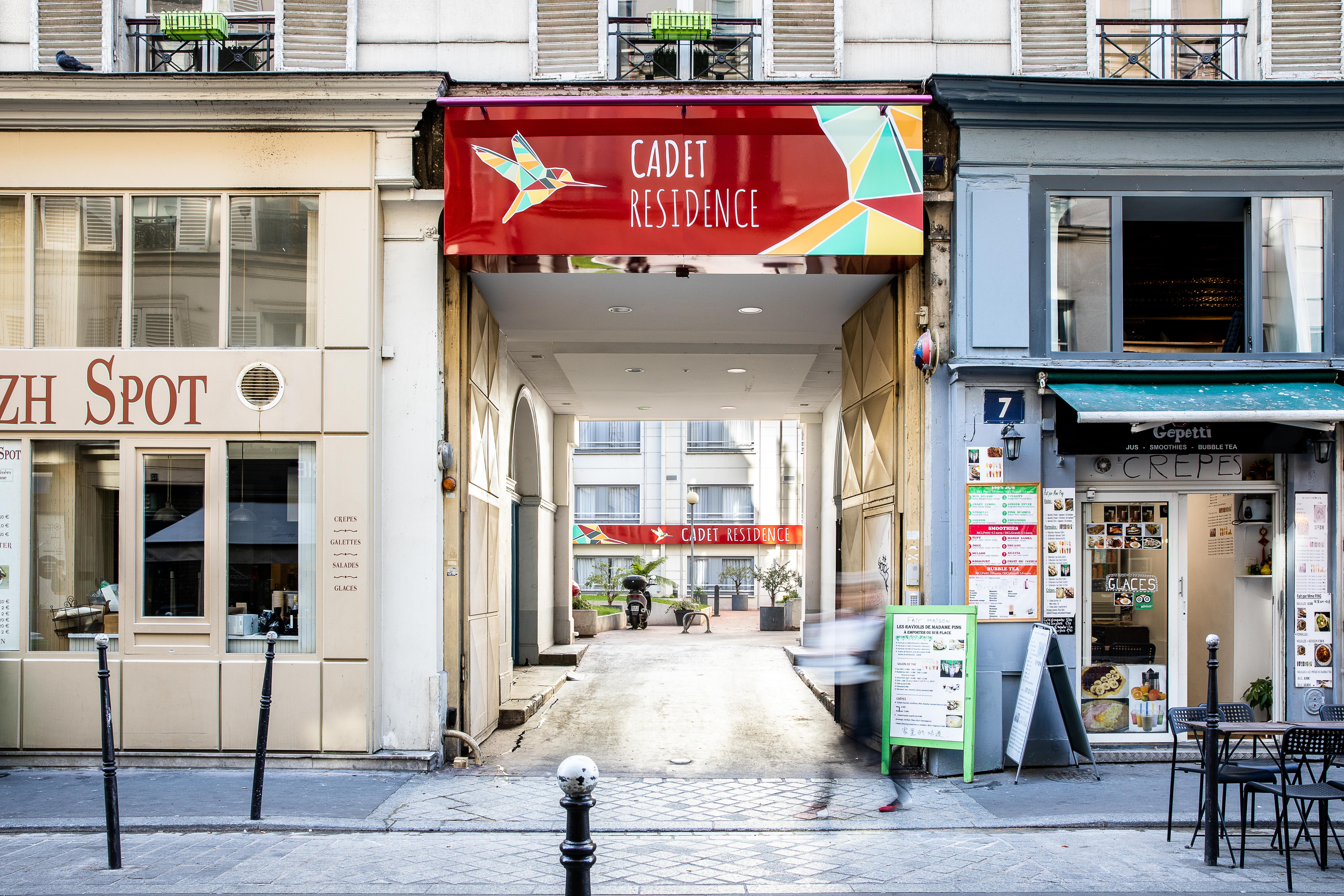 Cadet Residence Paris Exterior foto